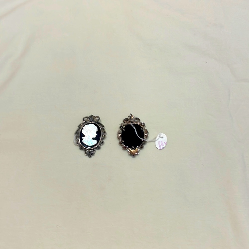 Cameo Onyx Brooches
